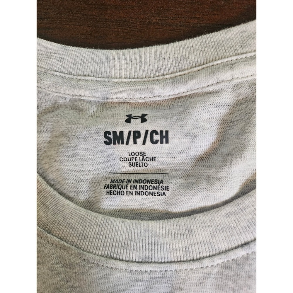 Under Armour T-Shirt Mens Small Gray Amarillo Sod Poodles MiLB Baseball Tee - Picture 4 of 8
